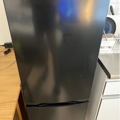 東芝2ドア冷蔵庫 GR-T15BS(K) セミマットブラック