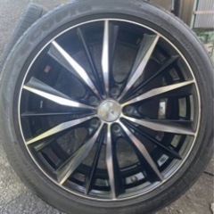  WEDS ウェッズ LEONIS レオニス 18×7.0j+53 5/114.3 ブリジストンエコピア4本セット