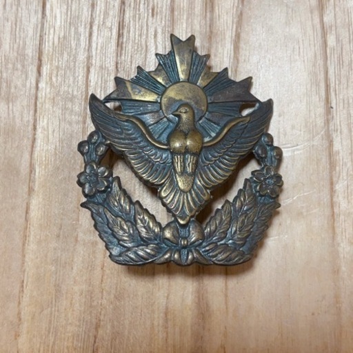 警察予備隊　幹部帽章