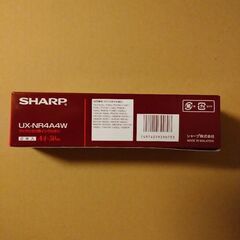 SHARPファクシミリ用インクリボン(開封後未使用)の画像