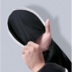 新品未使用✨レインコート L自転車用 バイク用 カッパ 雨具 レインウェアの画像