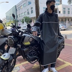 新品未使用✨レインコート L自転車用 バイク用 カッパ 雨具 レ...