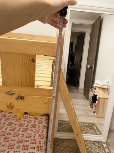 二段ベット　キッズ用(受け渡し者がいる)