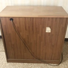 レトロ 90年代 キッチンカウンター 収納棚 天板 レンジ台 家具 食器棚 横幅90ｃｍ 高さ84.5ｃｍ キッチン収納 たっぷり収納 大容量の画像