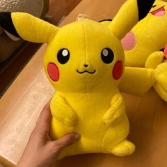 【お譲り先決まりました】ピカチュウ、ピチュウぬいぐるみ譲ります