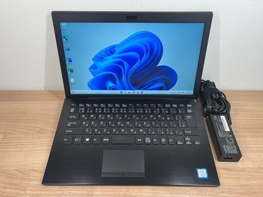 美品・大容量・SIM搭載＞ノートパソコン VAIO Pro i5/8GB/SSD500GB/第８世代 Windows11