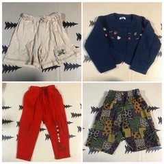 まとめ売り 子供服 キッズ ジュニア 女の子 25点 110-150cm 春 夏 秋 冬 トップス トレーナー アウター　ズボン スカート ユニクロ などの画像
