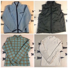 まとめ売り 子供服 キッズ ジュニア 女の子 25点 110-150cm 春 夏 秋 冬 トップス トレーナー アウター　ズボン スカート ユニクロ などの画像