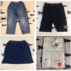 まとめ売り 子供服 キッズ ジュニア 女の子 25点 110-150cm 春 夏 秋 冬 トップス トレーナー アウター　ズボン スカート ユニクロ などの画像