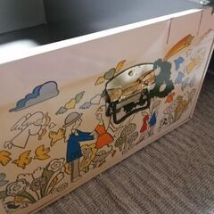 昭和レトロ　かわいいブリキ缶の画像