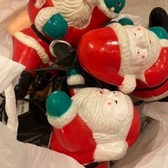 お取引き者決定！クリスマス！サンタはしごライトの画像