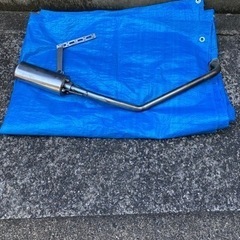 z50jゴリラに付いていたマフラー ジャンク