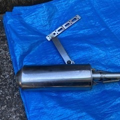 z50jゴリラに付いていたマフラー ジャンクの画像