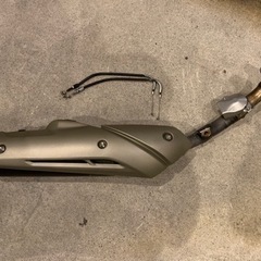 ヤマハWR250X純正マフラー