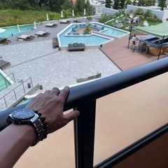 リゾートホテルの清掃の画像