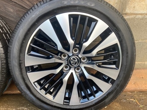 アルファード　30 後期　純正ホイールタイヤセット　美品