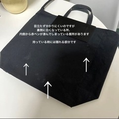 【完売】Acne Studios アクネ　ブラック　トートバッグ　ショルダーバッグ　無印良品　ブランドの画像
