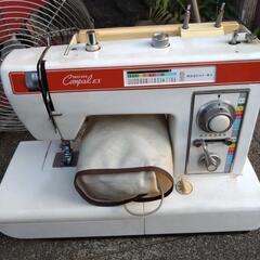 ミシン　電源入りました。ジャンク