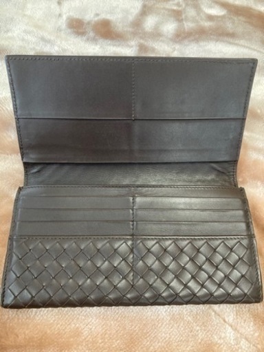BOTTEGA VENETA　ボッテガヴェネタ イントレチャート　二つ折り長財布