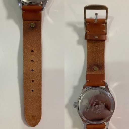 IL BISONTE イルビゾンテ　メンズ腕時計　自動巻き式オートマ　本革レザー