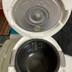 炊飯器　3合　引越しのためお譲りしますの画像
