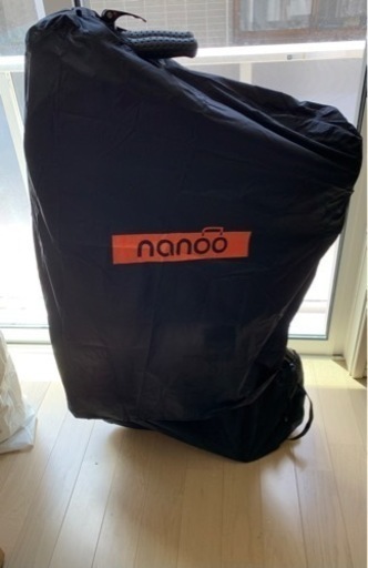折りたたみ自転車nanooシルバー（他備品）