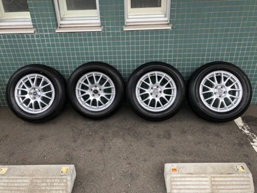 ブリヂストンのホイールとタイヤ　195 65R 15  PCD100