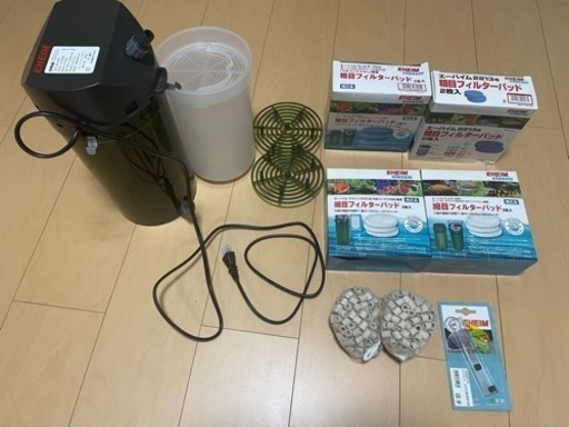 エーハイム EHEIM 2213 外部フィルター 付属品有り