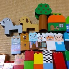 アンパンマンブロックラボはじめてのブロックバケツの画像