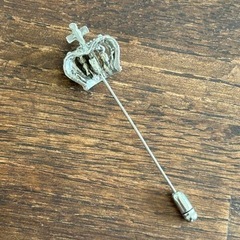 ラペルピン　スティック型　シルバーの画像