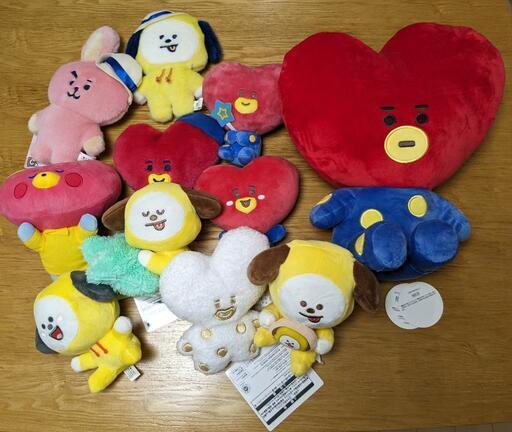 BTS BT21公式ぬいぐるみセット