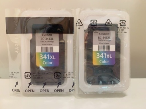Canon【純正】プリンターインク　2個セット　MG3630  BC-341XL color