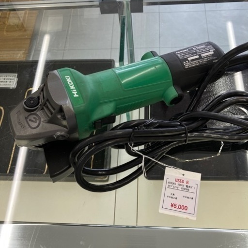 HIKOKI 100mm電気ディスクグラインダ G10SH6