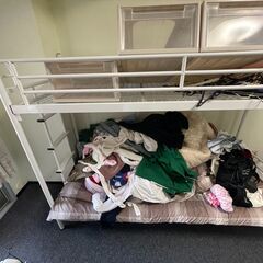 ２段ベット　2つ　差し上げますの画像