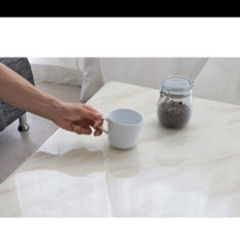 大理石 センターテーブル ダイニングテーブルの画像