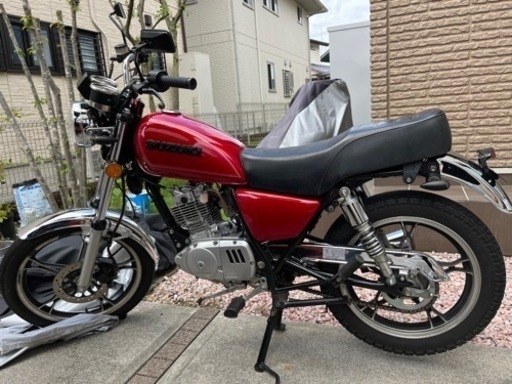 スズキ GN125H 廃車済み　キー2本あり　現車確認OK