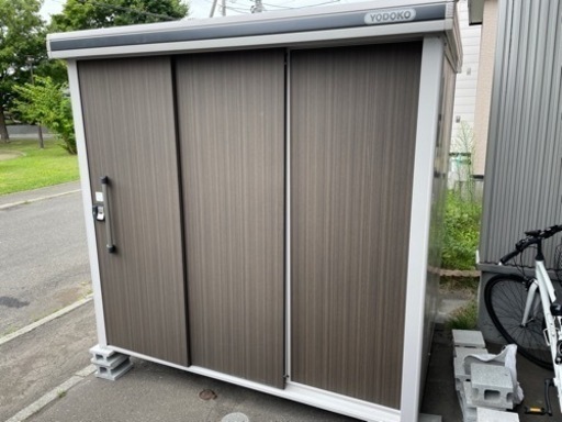 交渉中一時問合せ中止　ヨド物置　エルモ　LMDS-2215積雪地用　中古　淀物置