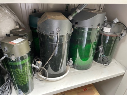 エーハイム外部フィルター、サブフィルターなど