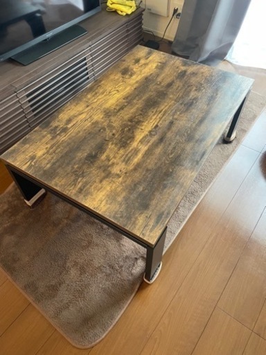 こたつ付きの机