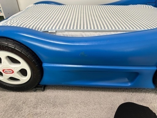シモンズ製マットレス付き　リトルタイクス　車　キッズ　ベッド