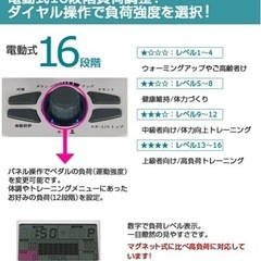 フィットネスバイク 家庭用 静音 健康器具 健康グッズ トレーニングマシンの画像