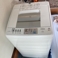HITACHI洗濯機の画像
