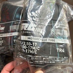 リムバンド タイヤ チューブ 2セット2.25-17 2.50-...