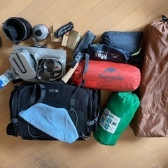 キャンプ用品まとめ（バイク）の画像