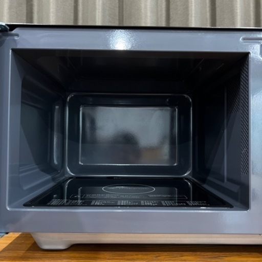 スタイリッシュ　siroca 電子レンジ　2022年製　ブラック