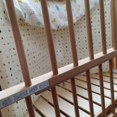 値下げ　ミキハウス　ベビーベット　引取限定の画像