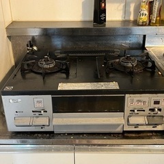 ガスコンロ2口都市ガスNORITZ NW6JQVR