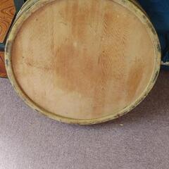 木製のたらいの画像