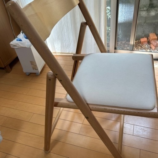 無印良品　折り畳み椅子　廃盤品　貴重　綺麗