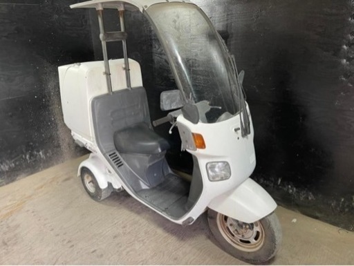 ★お支払い総額5.8万円★買取強化中！どんな車両も1万円～保証します！ ホンダ ジャイロキャノピー TA02 2ストジャイロ！ リアボックス付き！カスタムベースにも♪